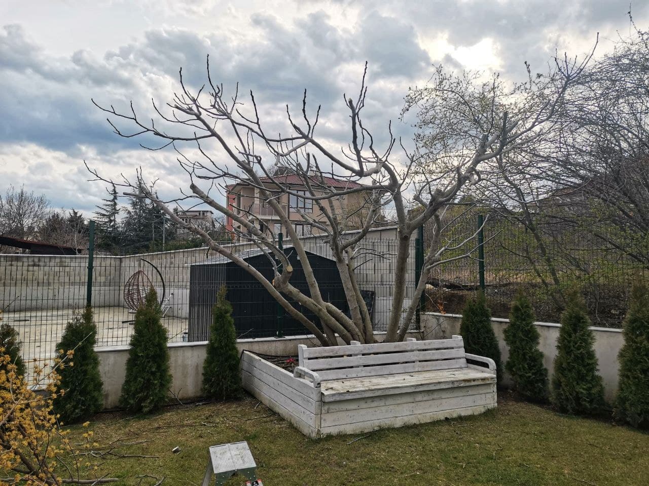 След